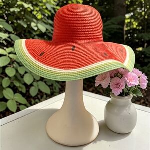 Floppy Hat Watermelon Themed